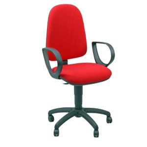 Sedia Oper Jupiter Rosso+Bracc. Fissi