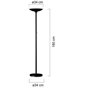 Piantana Varialux Nera