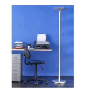 Piantana Varialux Grigio Metallizz