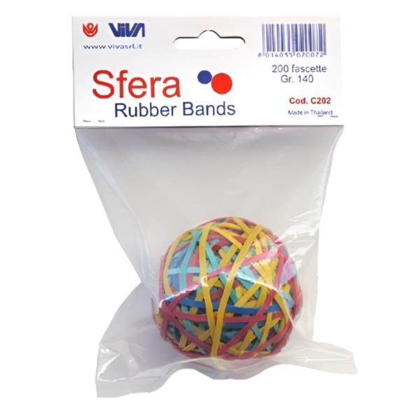 Sfera Di 200 Elastici Assortiti - immagine 3