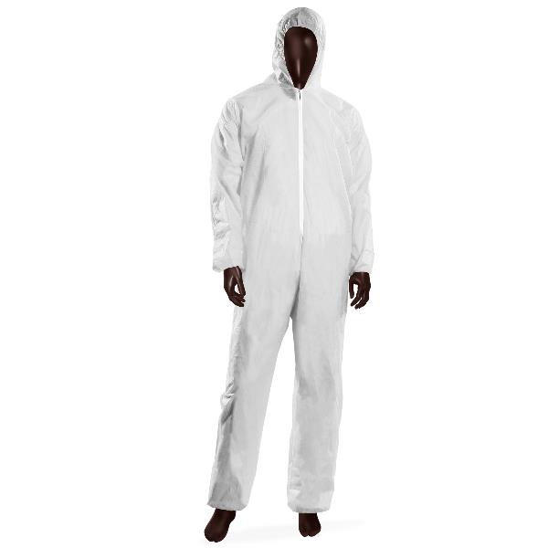 Cf50 Tuta Hood 40 Bianco 2Xl - immagine 2