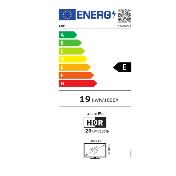 23 8 Monitor Gaming Va 144Hz - immagine 7