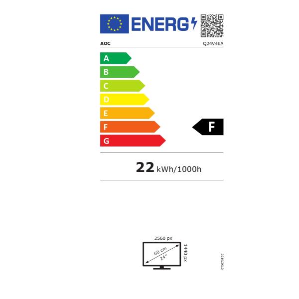 23 8 Monitor Value-Line IPS QHD - immagine 2