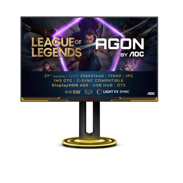 27 Monitor 16:9 Agon Pro IPS - immagine 3