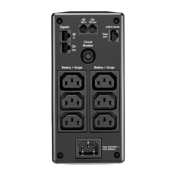 Back UPS Pro Br 650Va 6 Outlets