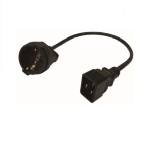 Epdu Power Cord Schuko To C20 0.5M