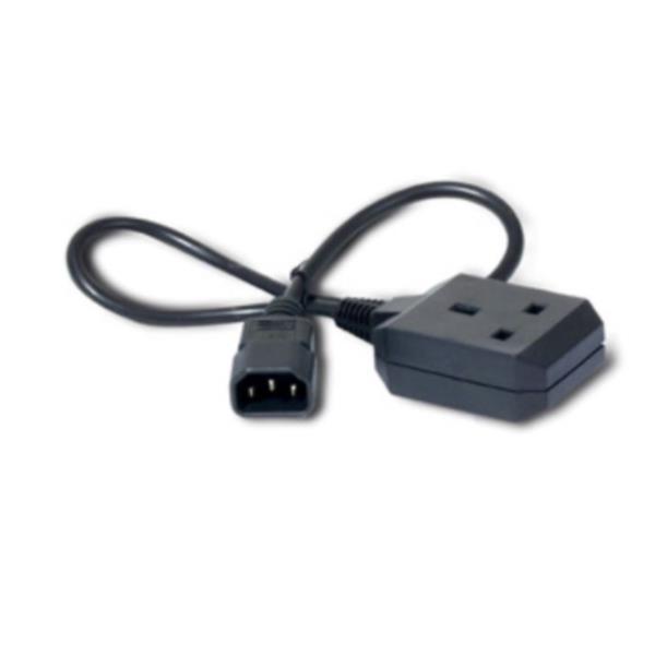 Power Cord C14 To Bs1363 (Uk) 0.6 - immagine 2