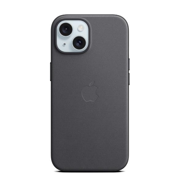 Iphone 15 Plus Finewoven Case Nero - immagine 2