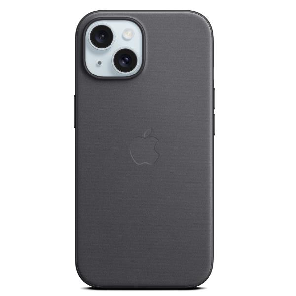 Iphone 15 Finewoven Case Nero