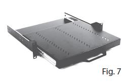 Ripiano Estraibile 2U 2 Mont.nero - immagine 3