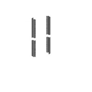 Coppia Montanti 19 24U Nero