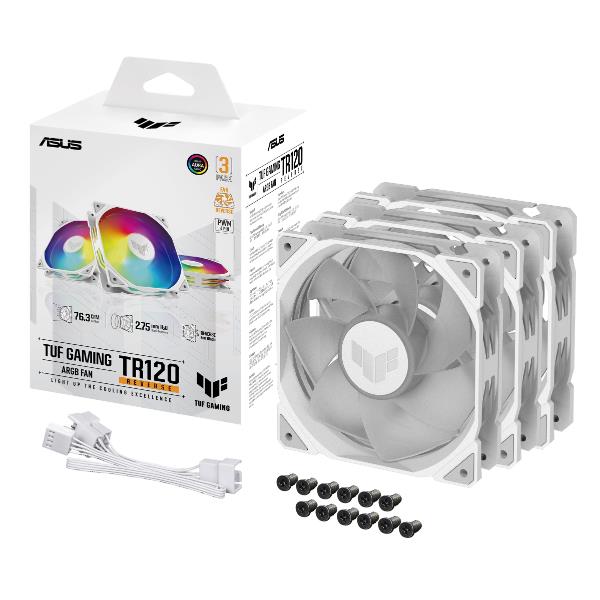Tr120 Fan Argb Rev Bianco 3In1 - immagine 2