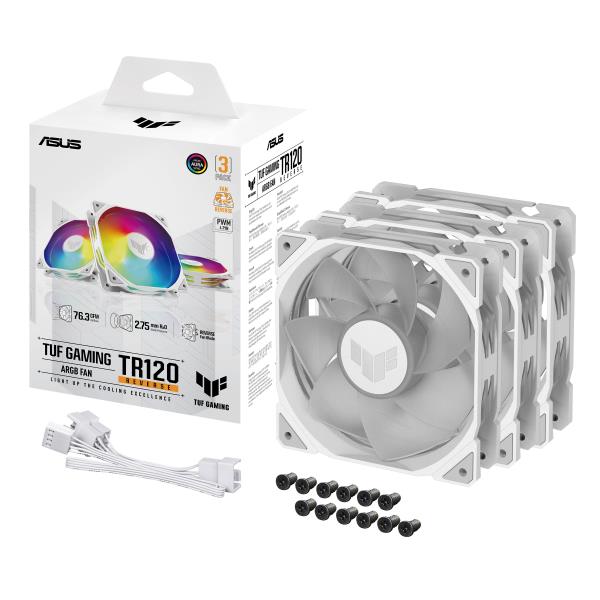 Tr120 Fan Argb Bianco 3In1
