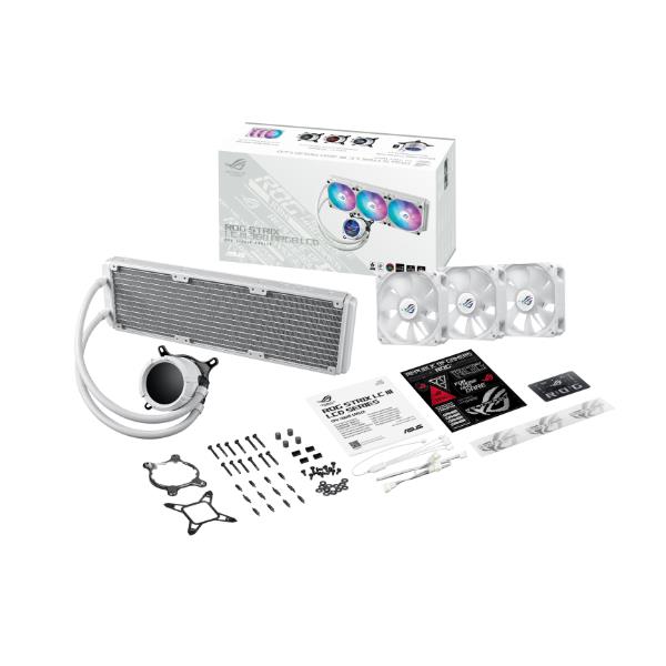 Rog Strix Lc Iii 360 Argb LCD Wht - immagine 3