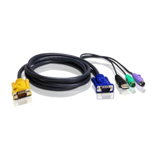 Cavo Kvm USB Ps/2 Da 1 8 M - immagine 2