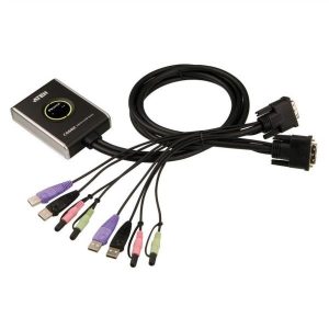 2Port USB DVI Kvm Audio