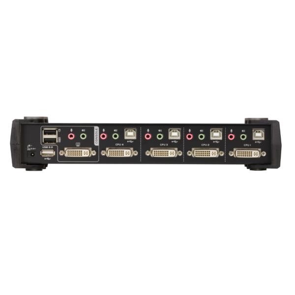 4-Port USB DVI Dual Link Kvm Swi - immagine 2