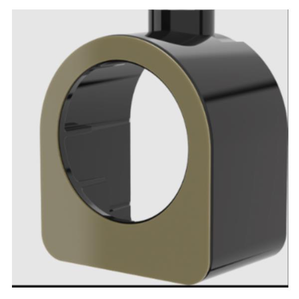 F82A06 Angled Pinhole Mt 5Pcs