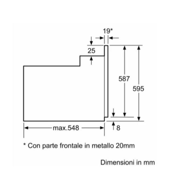 Forno 3 Manpole A 66L Nero - immagine 3