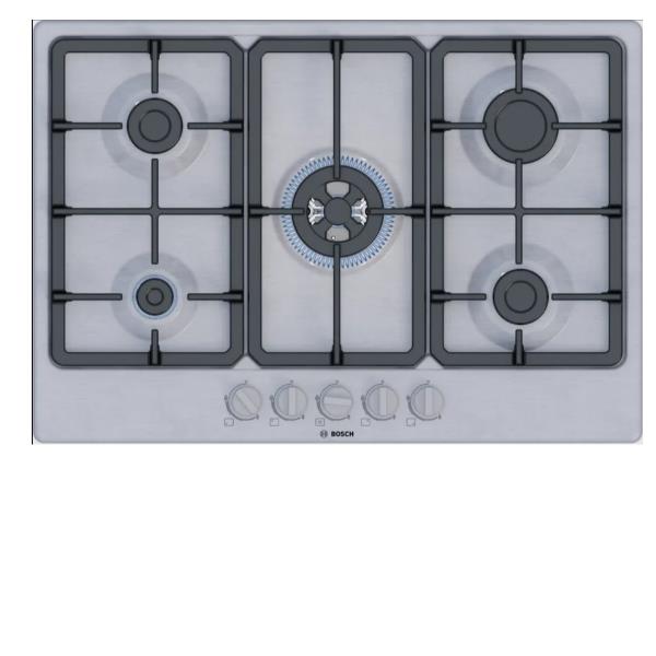 Piano Gas Pgq7B5K90 5F 75Cm Inox