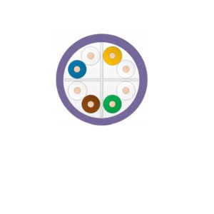 Cavo U/Utp Cat.6 Eca Viola 305M