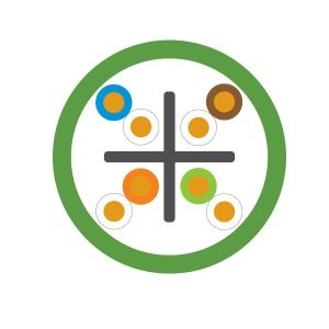 Cavo U/Utp Cat.6A Cca Verde 305M