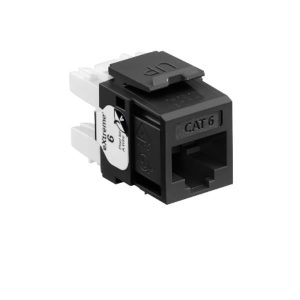 Presa Extreme Rj45U Cat.6 Nero
