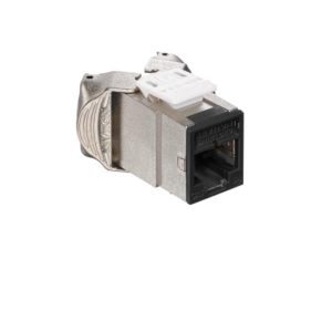 Presa Atlas Rj45S Cat.6A Nero