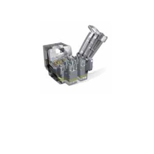 Presa Cat6Plus Rj45U Cat.6 Grigio