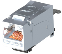 Presa Cat6Plus Rj45S Cat.6 Metal