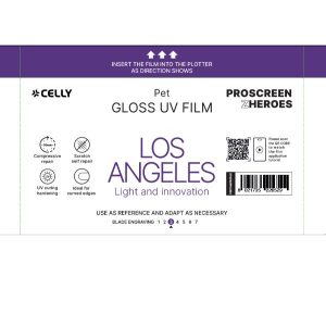 10 Pz Profilm Uv Glossy Los Angeles