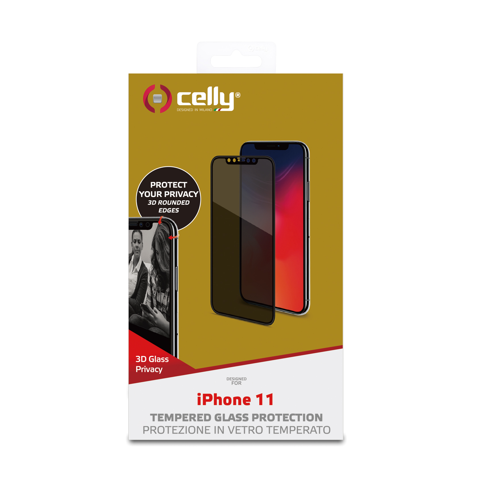 Privacy 3D Iphone 11 Nero - immagine 4