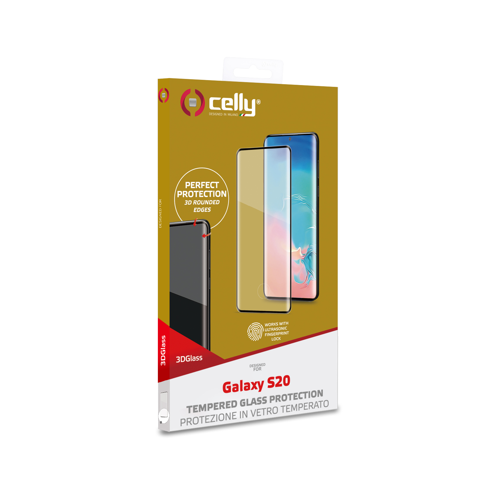 3D Glass Galaxy S20 Nero - immagine 2