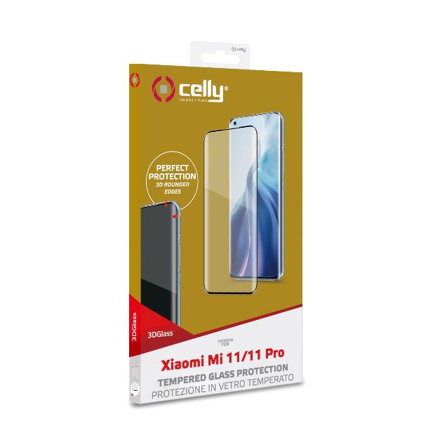 3D Glass Xiaomi Mi11/11 Pro Nero - immagine 4
