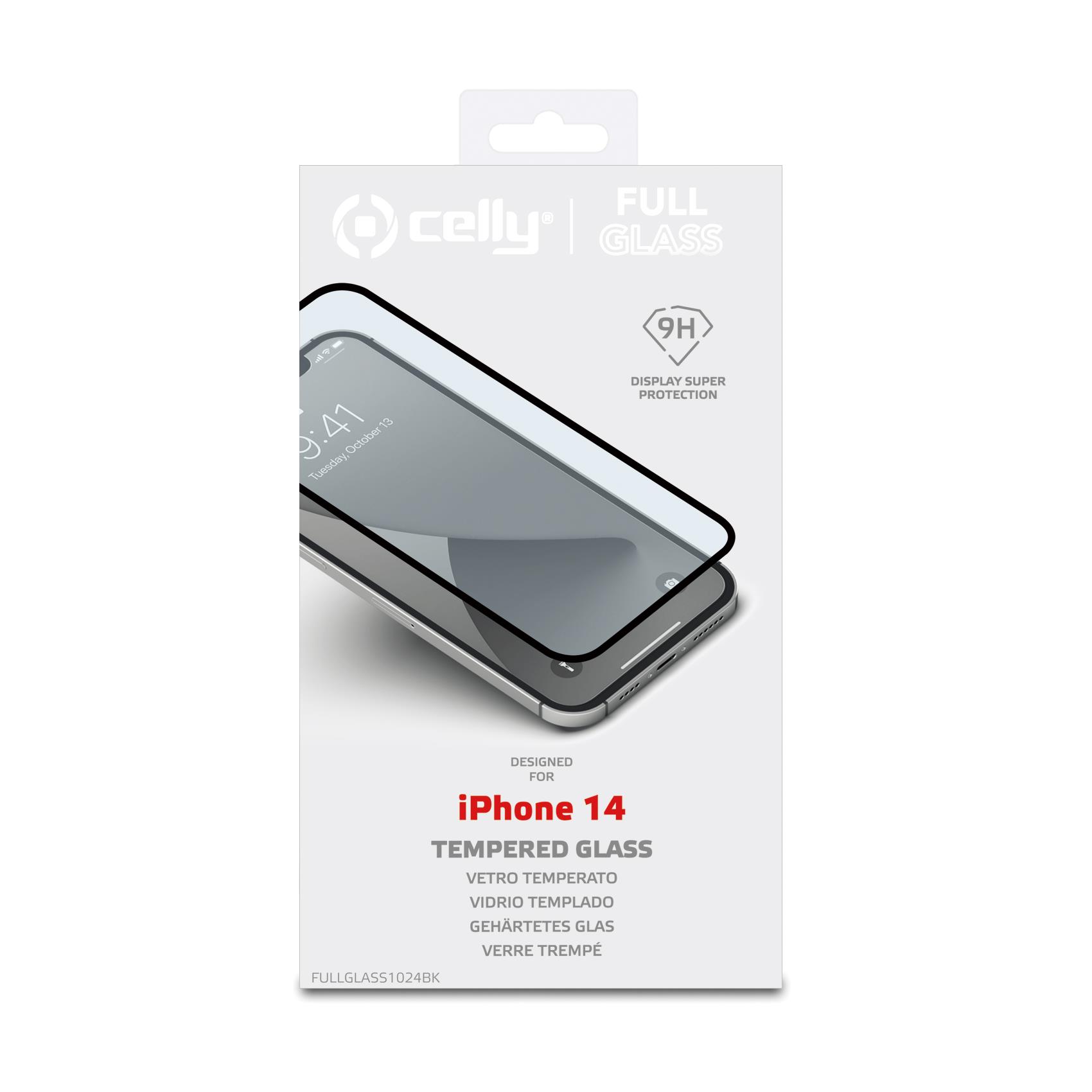 Full Glass Iphone 14/13 Pro/13 Bk - immagine 2