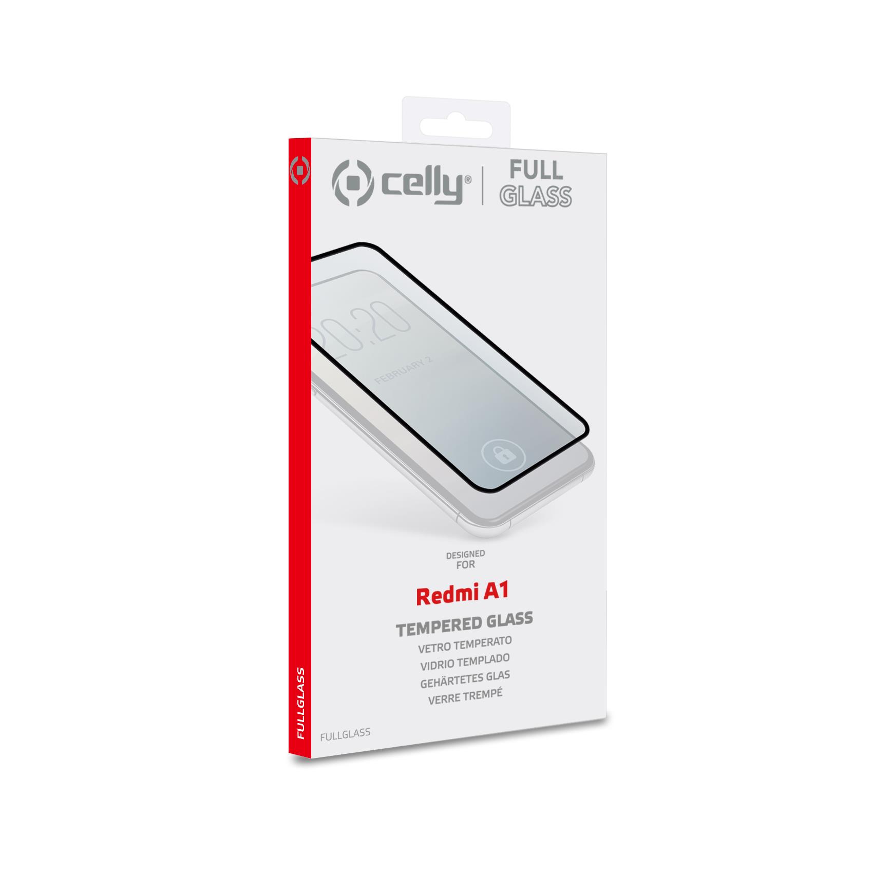 Full Glass Redmi A1/Redmi A2 Nero - immagine 4