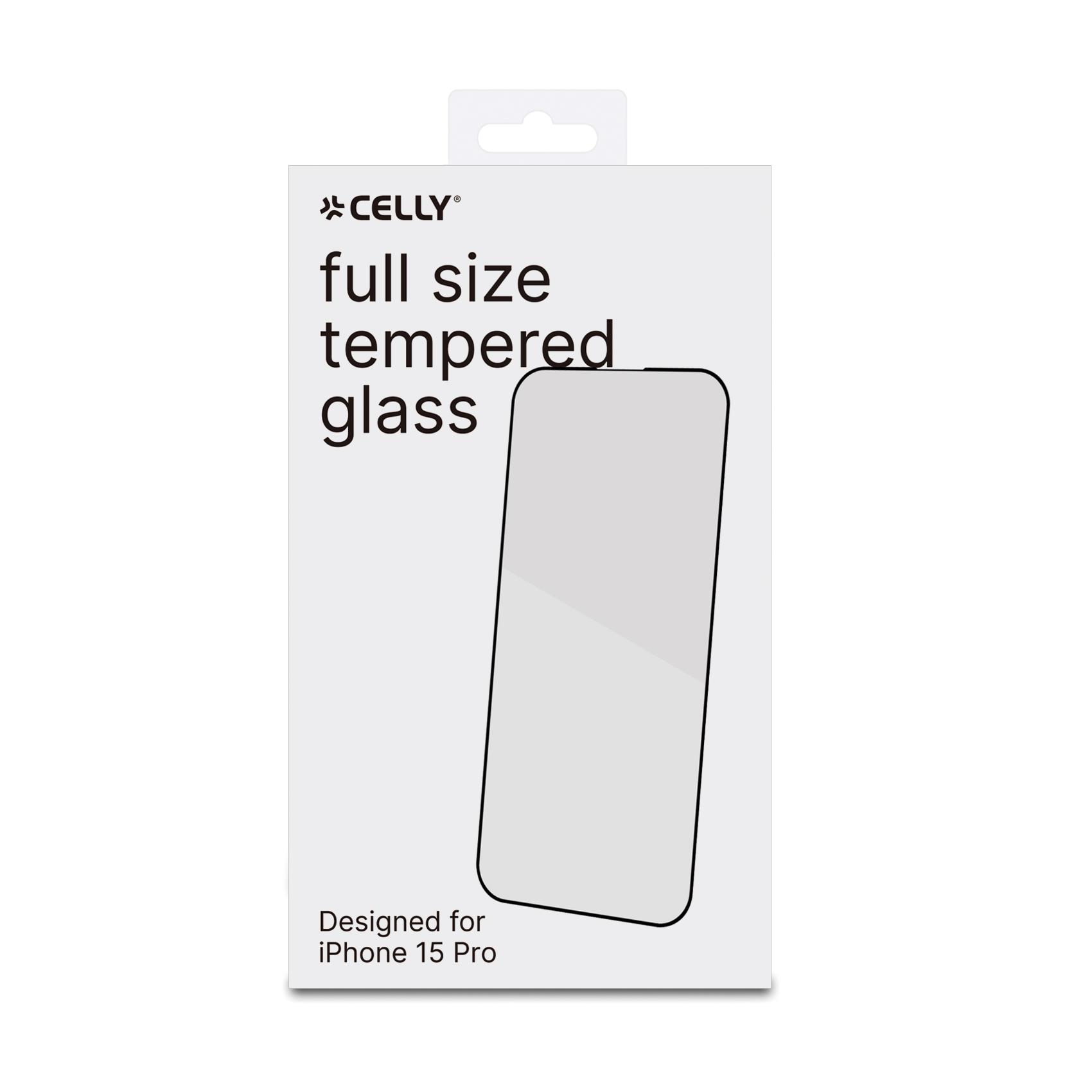 Full Glass Iphone 15 Pro Nero - immagine 4