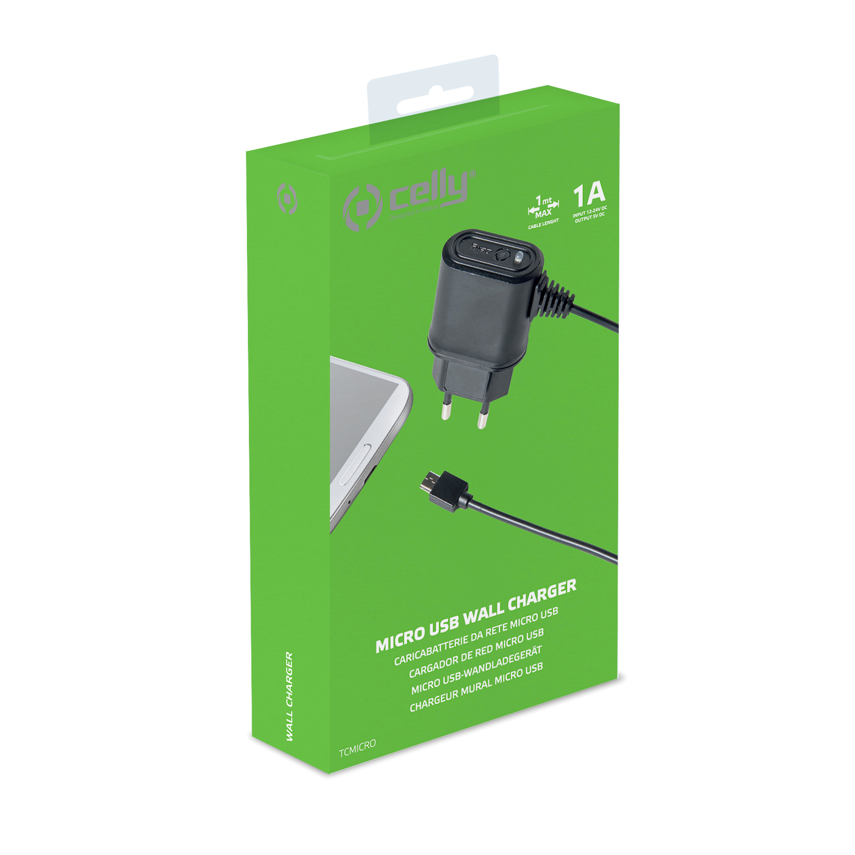 Travel Charger Microusb 1A/5W Nero - immagine 3