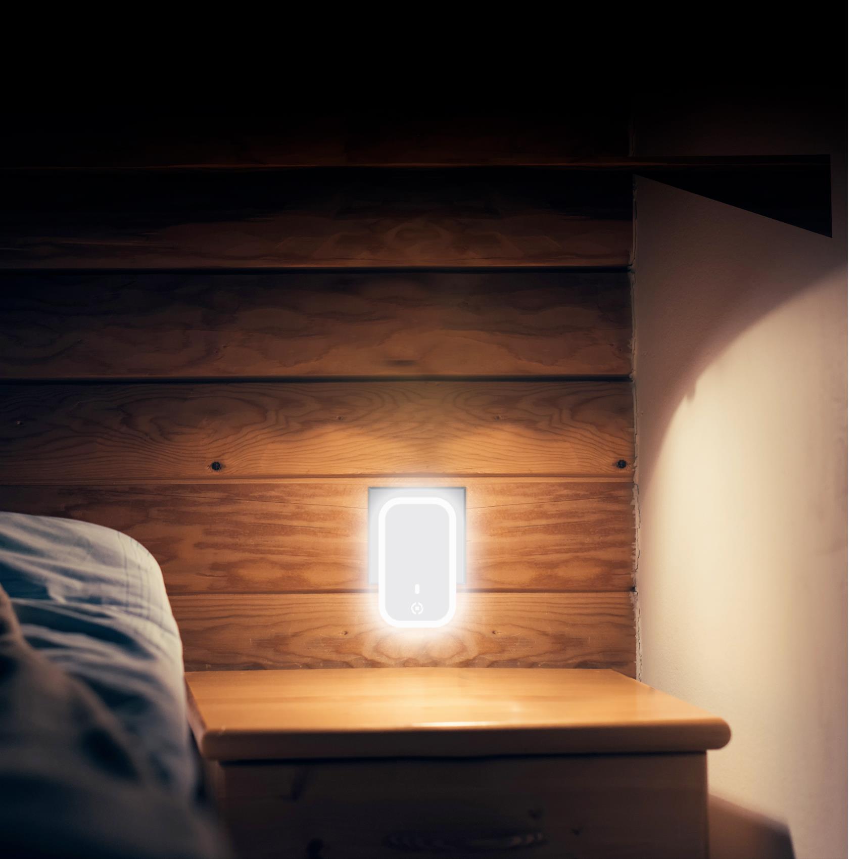 Travel Charger 2Usb 12W LED Bianco - immagine 2