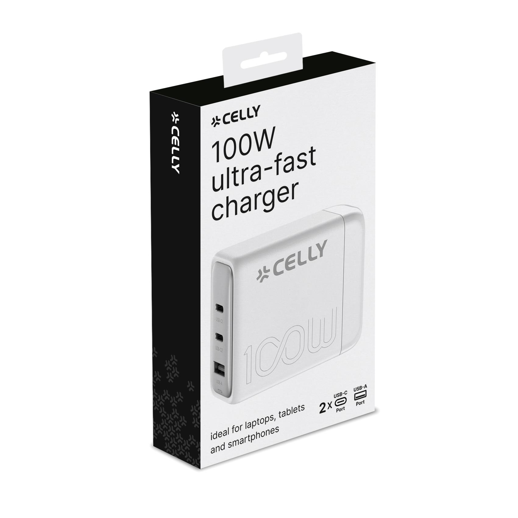 Powerstation 2Usb-C+USB-A 100W Gan - immagine 3