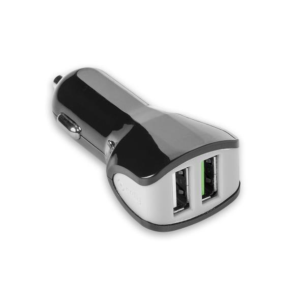 Turbo Car Charger 2Usb 3.4A/17W Bk - immagine 5