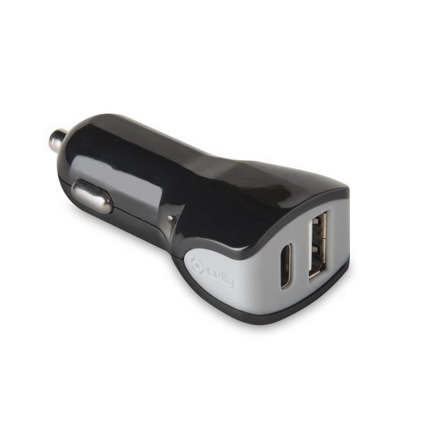 Car Charger 2Usb-C 17W Nero - immagine 6