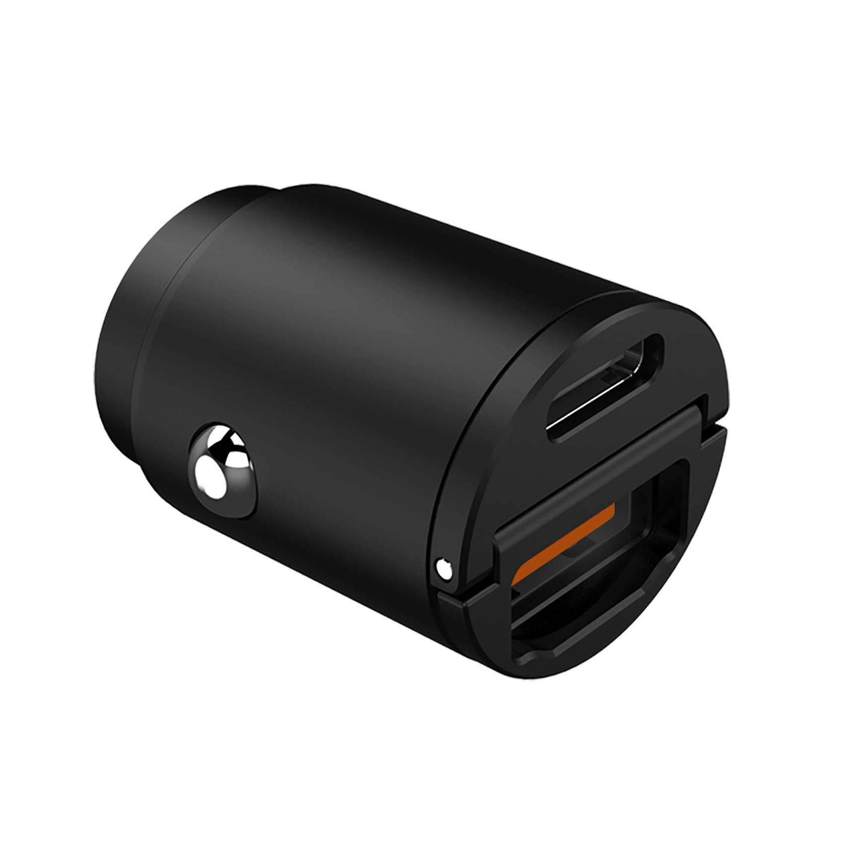 USB/USB-C Car Charger 30W Nero - immagine 6
