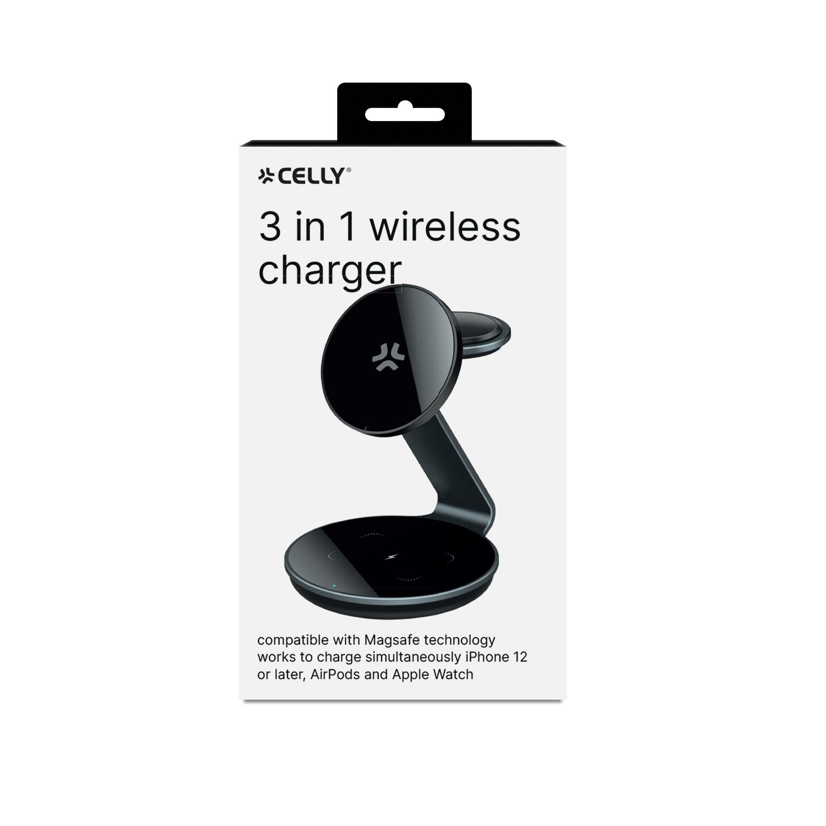 Magsafe Stand Charge 3In1 Evo Bk - immagine 5