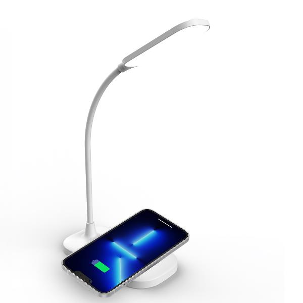 Wireless Charger Lamp Mini Wh - immagine 4