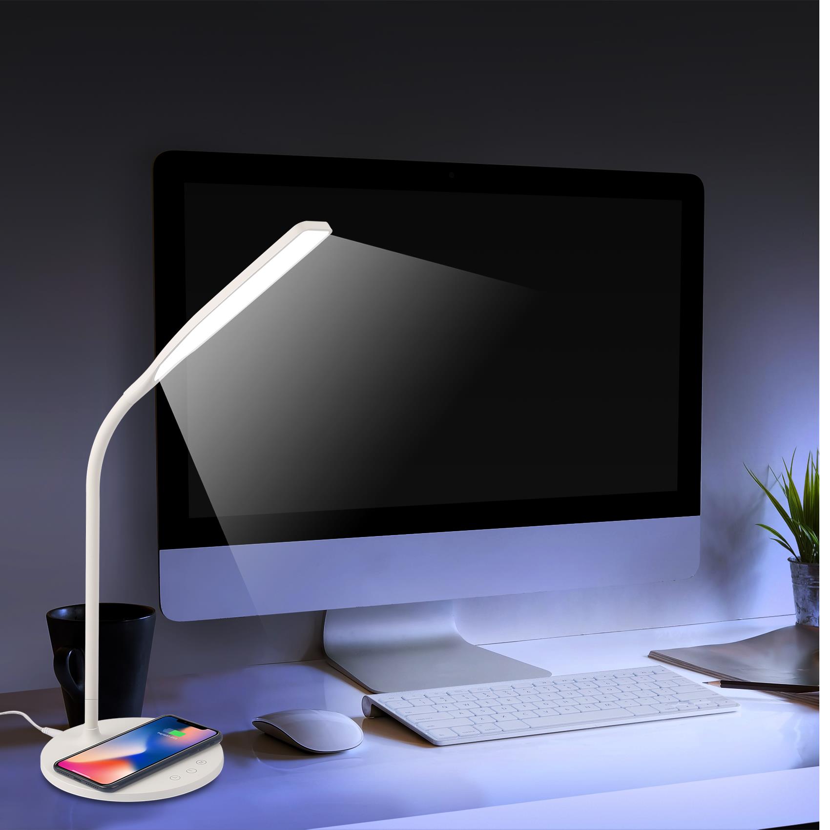 Wireless Charger Lamp 10W Bianco - immagine 5