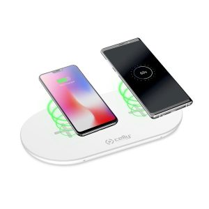 Wireless Charger 2Pad 10W Bianco