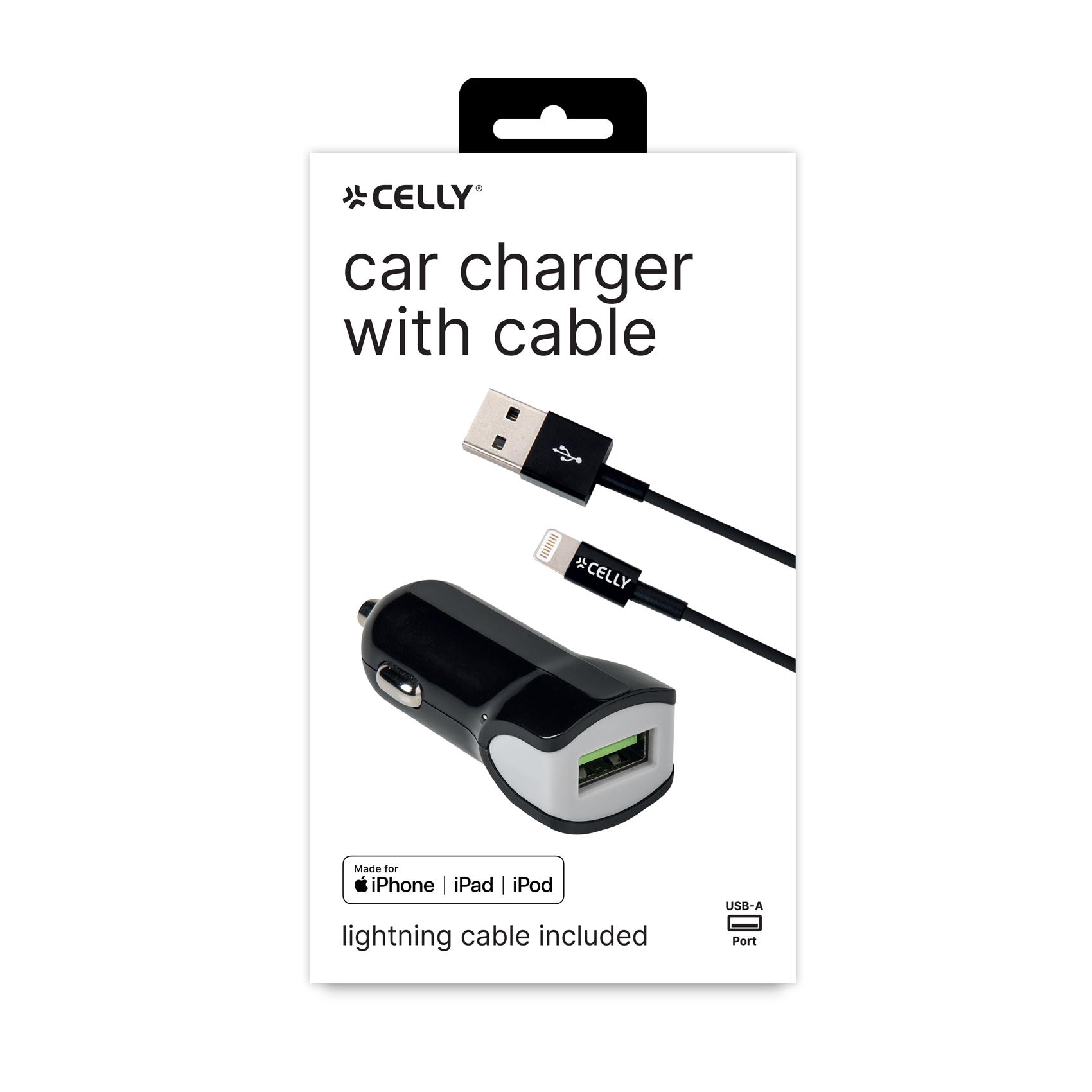 Kit USB Car Ch+Lightning Cable 12W - immagine 3