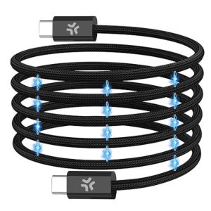 USB-C To USB-C Magnetic Cable 2M Bk