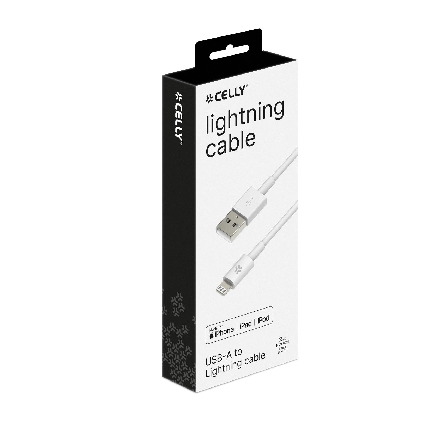 Usba To Lightning 12W 2Mt Cable Mfi - immagine 3